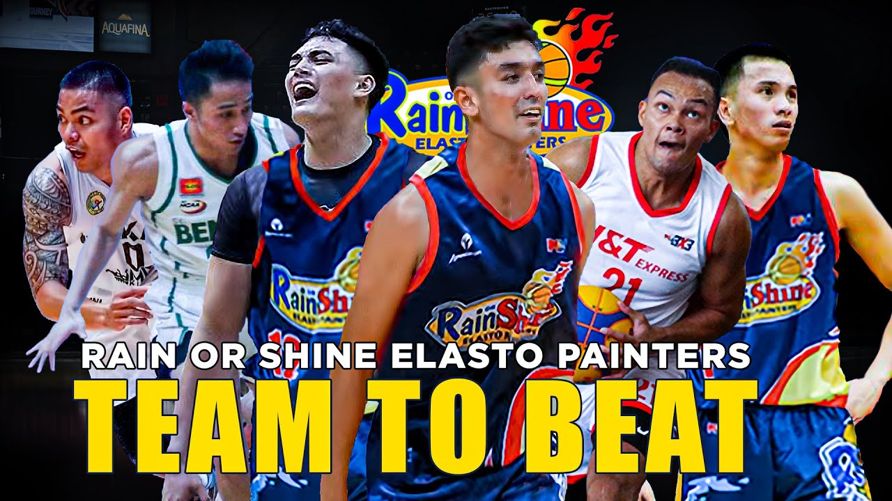 RAIN OR SHINE TEAM TO BEAT NA NGA BA SA KANILANG MGA ROOKIE PICKS - YouTube