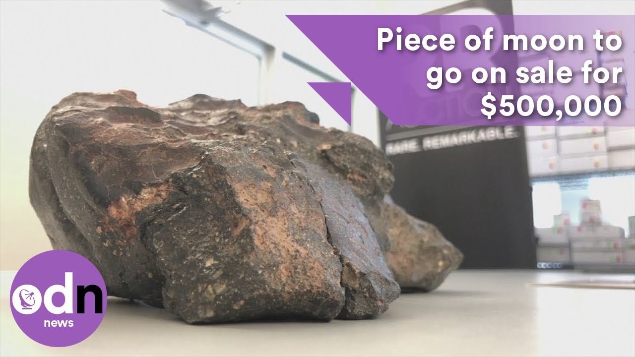 Giant piece of moon to go on sale for $500,000