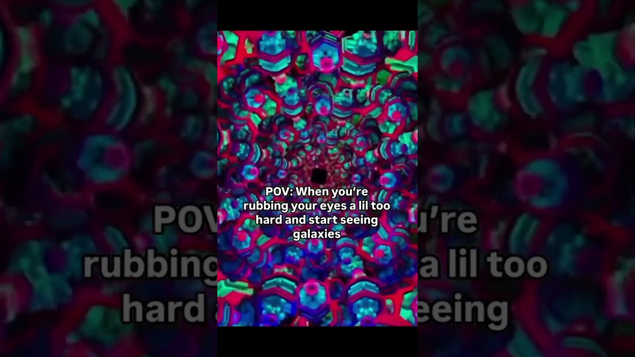 Feels like you been seeing the whole universe from that itch 😂