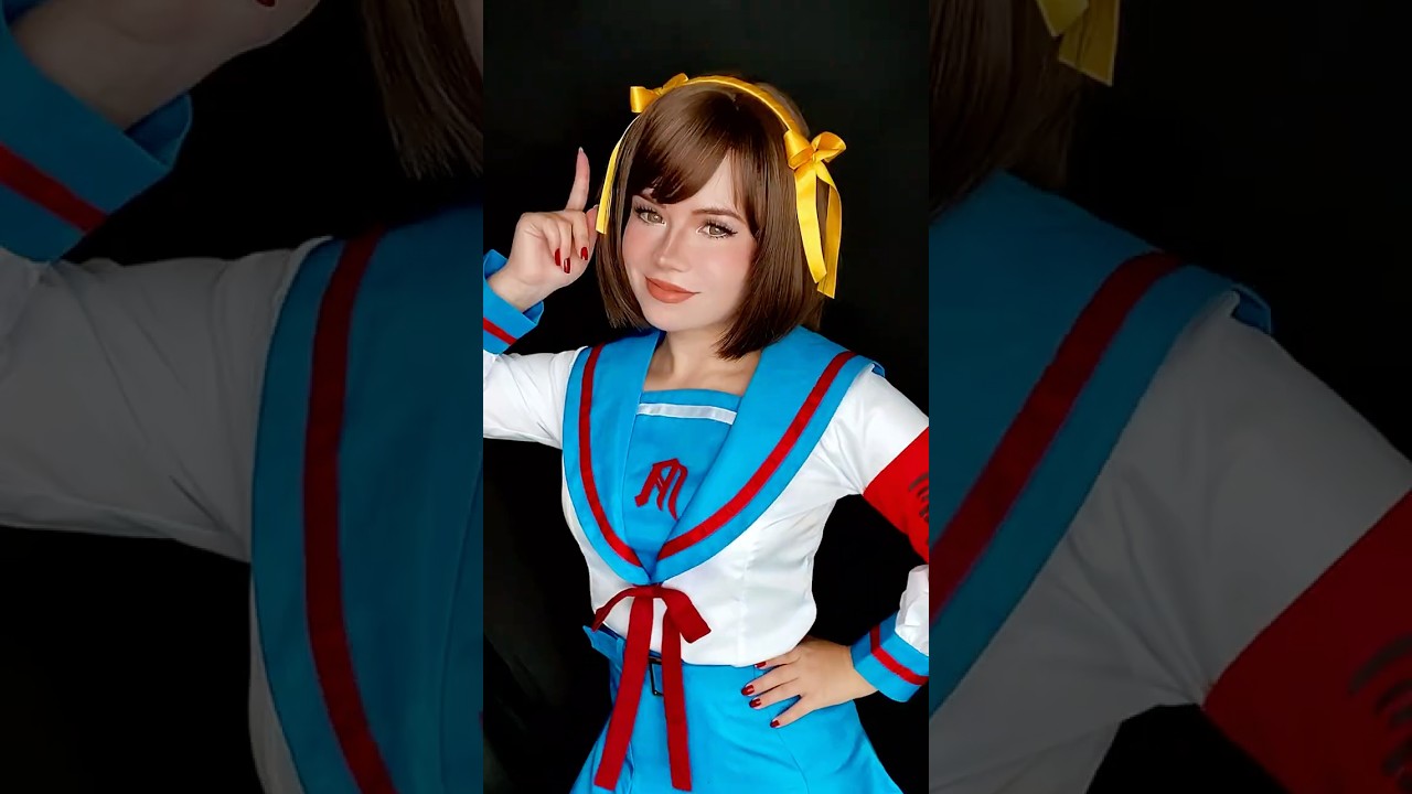Forced to #dance Hare Hare Yukai | Haruhi Suzumiya #cosplay | The Melancholy of Haruhi Suzumiya