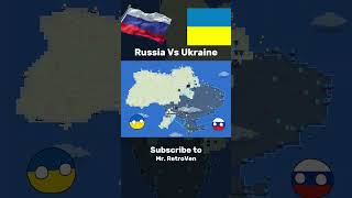 Russia's Invasion of Ukraine #countryballs #shorts