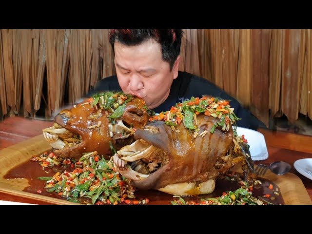 MUKBANG KEPALA DOMBA UTUH,,PEDAS MAMPUS class=