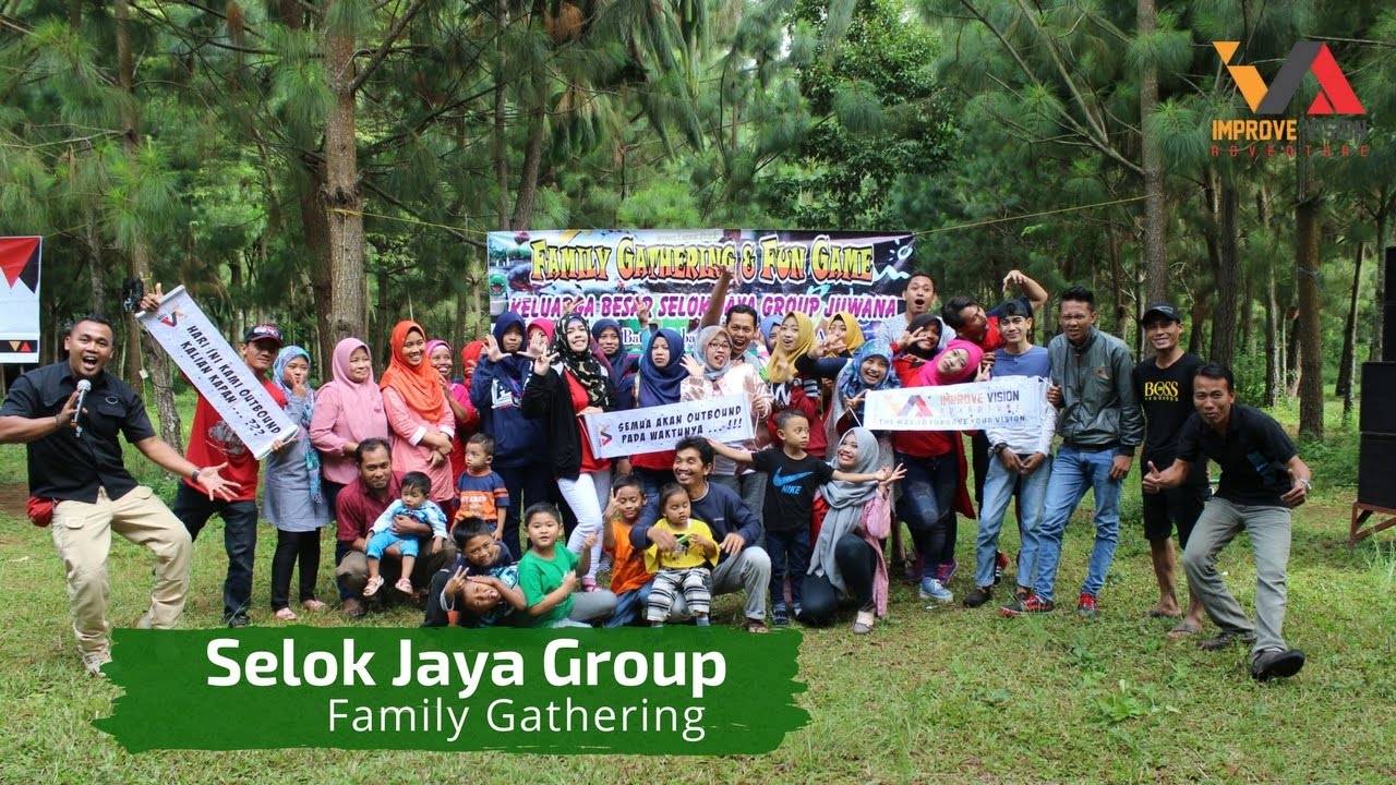 Keluarga Besar Selok Jaya Group - Family Gathering - Outbound Pacet