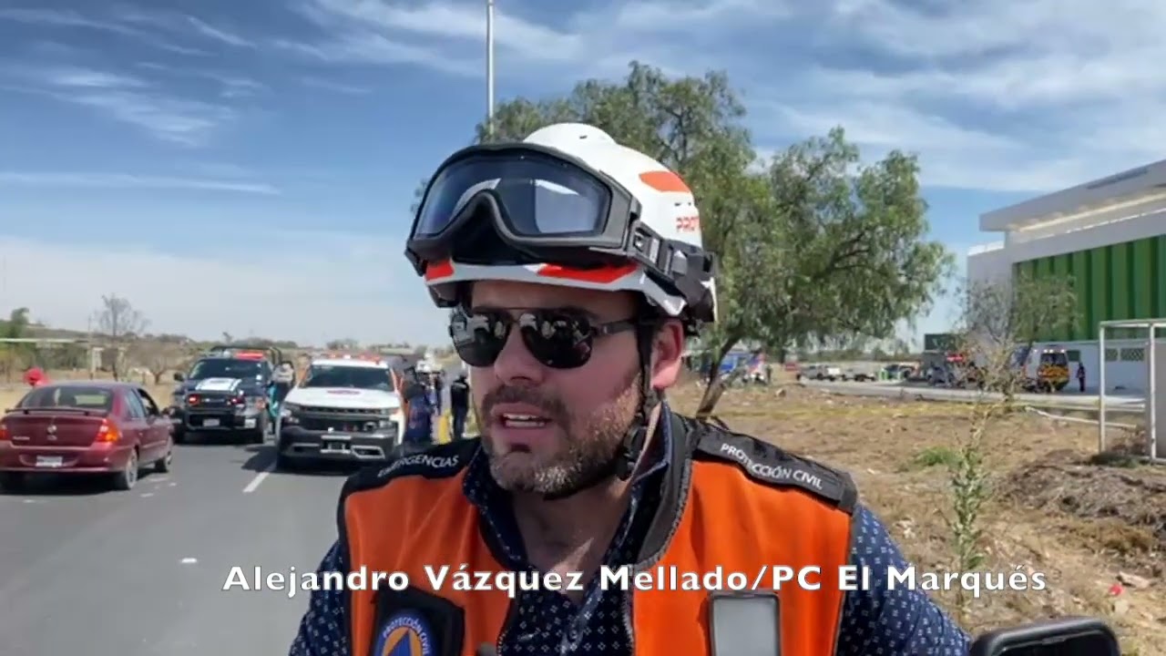 Detalla Alejandro Vázquez Mellado (PC El Marqués) accidente de cuatro menores en P. Constituyentes