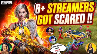 Ipax OP vs 6+ CONQUEROR STREAMERS🔥Ipax Op vs Pro Youtubers [Got Scared‼️]1v4 Fastest Clutches | BGMI