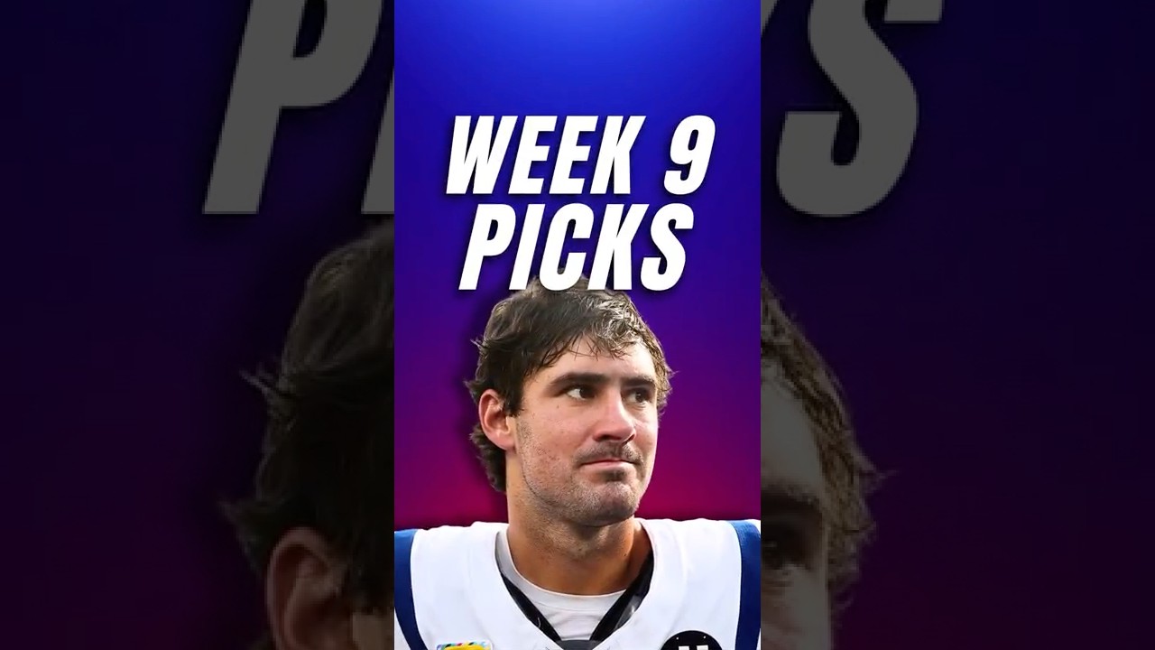 $200 ➡️ $1000 Parlay 🔥 NFL Week 9 Picks (Fantasy Football)