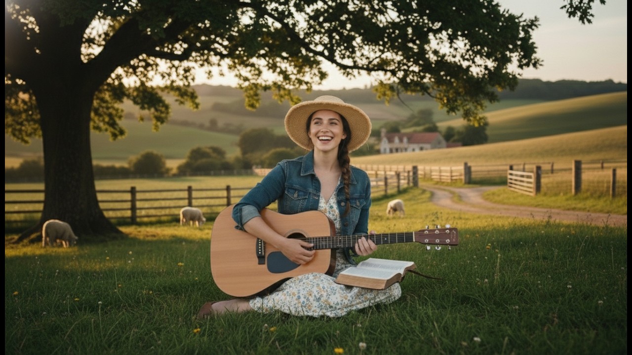 O Meu Socorro (Salmo 121) | Louvor de Proteção e Fé - Luz no Campo 🌾