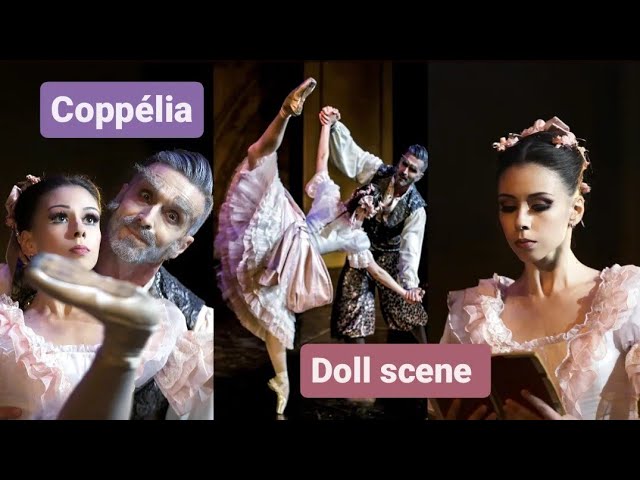 Ballet Coppélia - Doll scene - Swanhilda and Dr.Coppelius