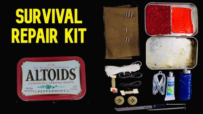 EDC Sewing and Repair Kit -Mini Sewing Kit That Fits in Your Pocket