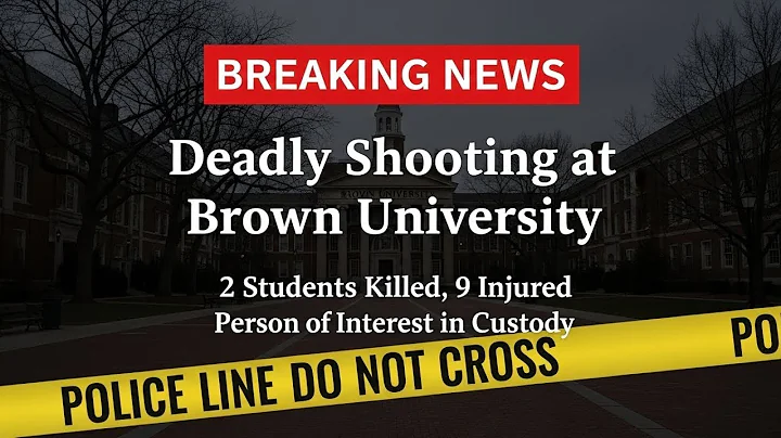 Deadly Shooting at Brown University: 2 Students Killed, 9 Injured; Person of Interest in Custody
