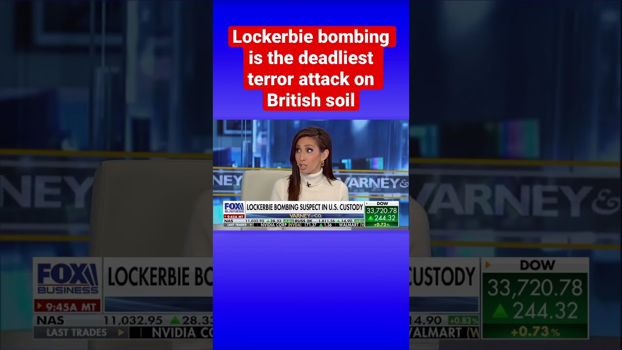 Lockerbie bombing suspect in US custody #shorts