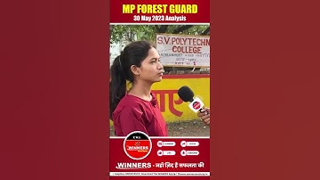 Forest Guard Exam Analysis Shift 3 | 30 May | #shorts #jailprahariexamanalysis