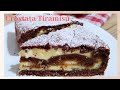 Crostata Tiramisù, una frolla al cioccolato racchiude un goloso tiramisu...