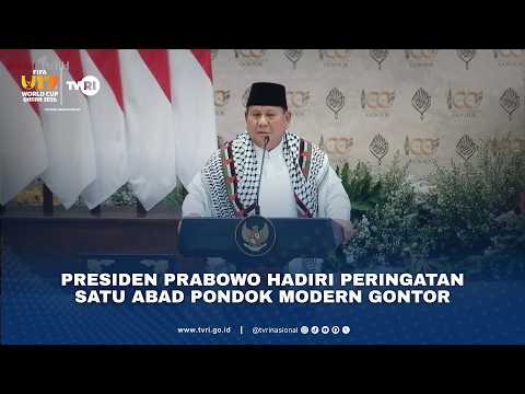 Presiden Prabowo Hadiri Peringatan Satu Abad Pondok Modern Gontor