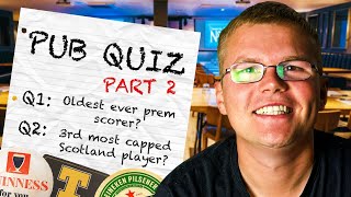 Testing Our Knowledge VS The BEST FOOTBALL Pub Quiz In The WORLD - Part 2