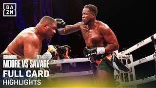 Brandon Moore vs. DeAndre Savage | Full Card Highlights