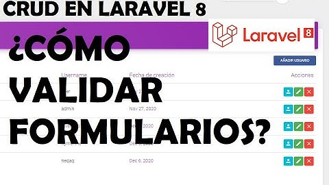 12. Validar formularios al crear un registro | Laravel 8 desde cero | CRUD Laravel 8