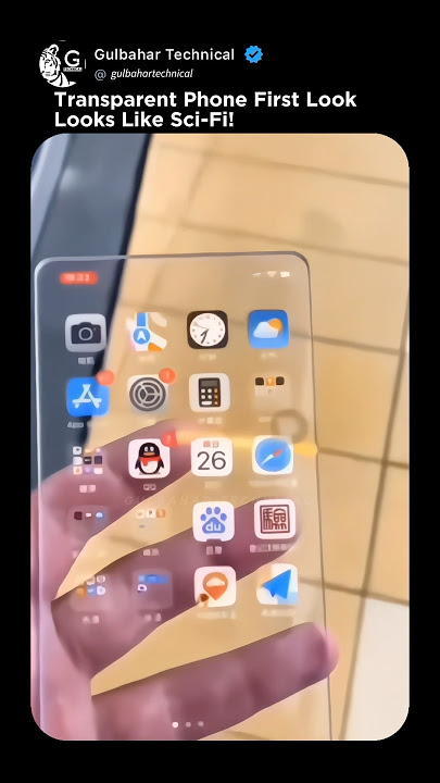 Transparent Phone Hands-On – The Future is Here! 🔥