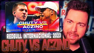 REACCIONANDO a CHUTY vs ACZINO | Red Bull Batalla Internacional de Colombia 2023