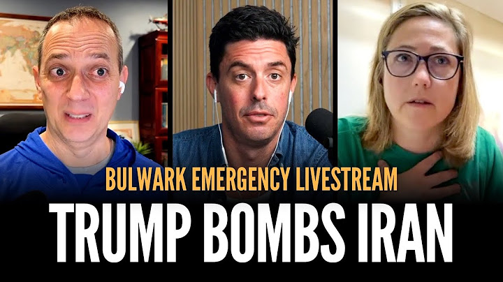 EMERGENCY LIVESTREAM: US Bombs Iran Nuclear Sites