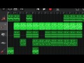 garage bandで曲作りました