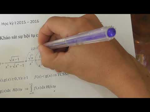 Video Bài 3.2 Khảo sát Tích phân suy rộng loại 1 (TCSS1 và... - youtube