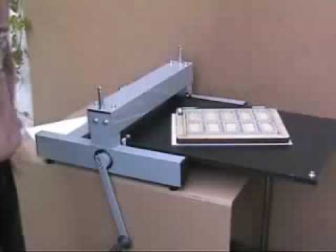 PAPERFOX H-500A ROTARY DIE CUTTING MACHINE - Paperfox-eu