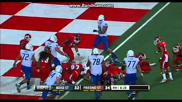 College Football:Fresno State Bulldogs vs The Boise State Broncos