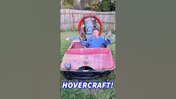 Ik heb een verlaten 55 jaar oude hovercraft gekocht! #hovercraft
