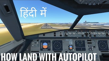 Infinite Flight AUTOPILOT LANDING in (HINDI)| Infinite Flight | How To Land Infinite Flight In Hindi