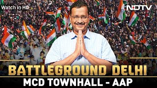 Arvind Kejriwal's Townhall [HD]: "BJP Won't Get 20 Seats In MCD Polls, AAP 230" | NDTV EXCLUSIVE