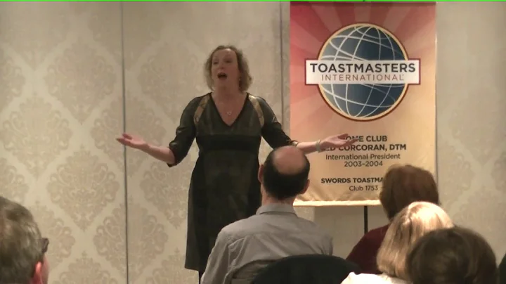 Eileen Hopkins -Area final of the humorous speech ...