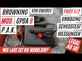 UMAREX BROWNING GPDA 9 P.A.K. | WIE LAUT IST DIE WIRKLICH? UNBOXING & MESSUNGEN REVIEW | PART 1/2.