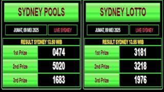 Keluaran live sdy, Result Live Draw Sydney Lotto Sdy Pools, Pengeluaran Sydney hari ini 09-05-2025