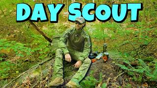 Mountain Day Scout & Coffee | Searching For Deer Sign & Bushcraft Locations