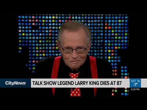 Talk show legend Larry King dies at 87