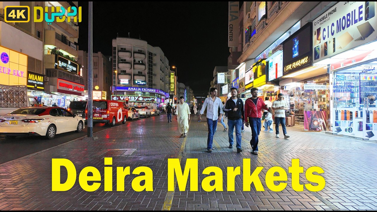 Deira Dubai Streets | Evening Walking Tour | 03 March 2026