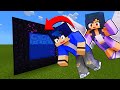 How to make a portal to the aphmau and friends dimension in minecraft