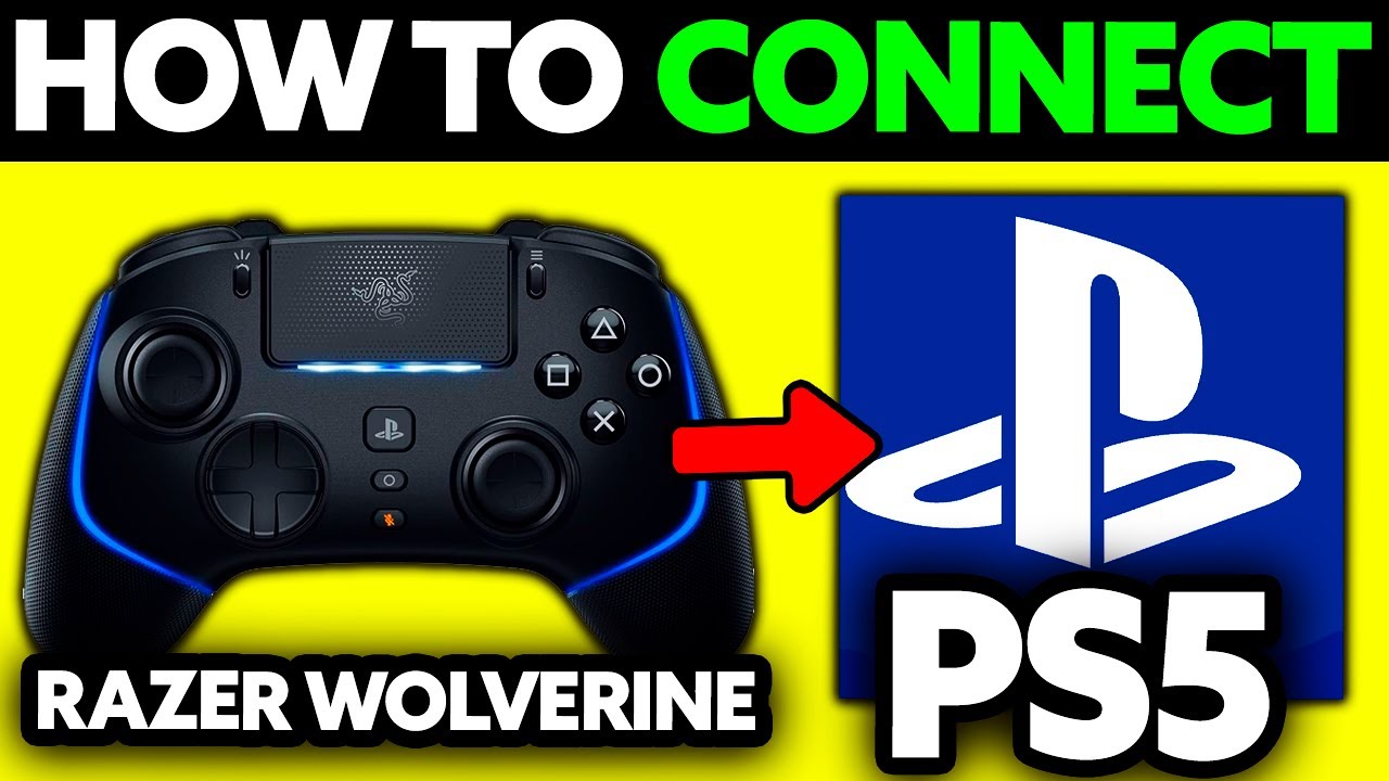 How To Connect Razer Wolverine V2 Pro to PS5 (2025) - Step by Step ...