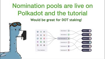 Nomination pools are live on Polkadot and the tutorial on joining the nomination pools