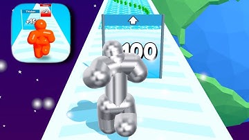 Tall Man Run | Android iOS Mobile Gameplay Walkthrough Part 3