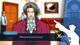 Edgeworth Going Whooooop! | Turnabout Goodbyes | Ace Attorney Reaction Compilation