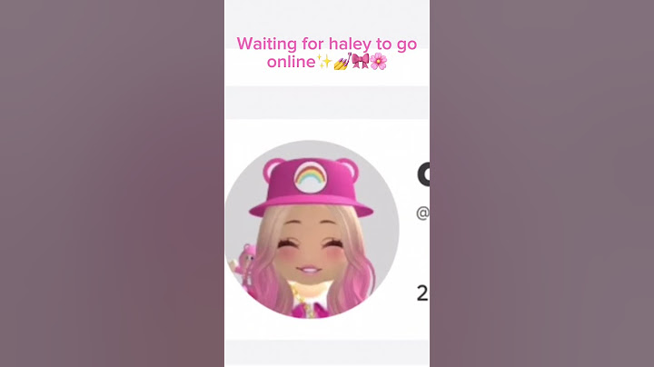 Waiting for haley to go online! ✨🌸🎀💅 #callmehhaley #roblox