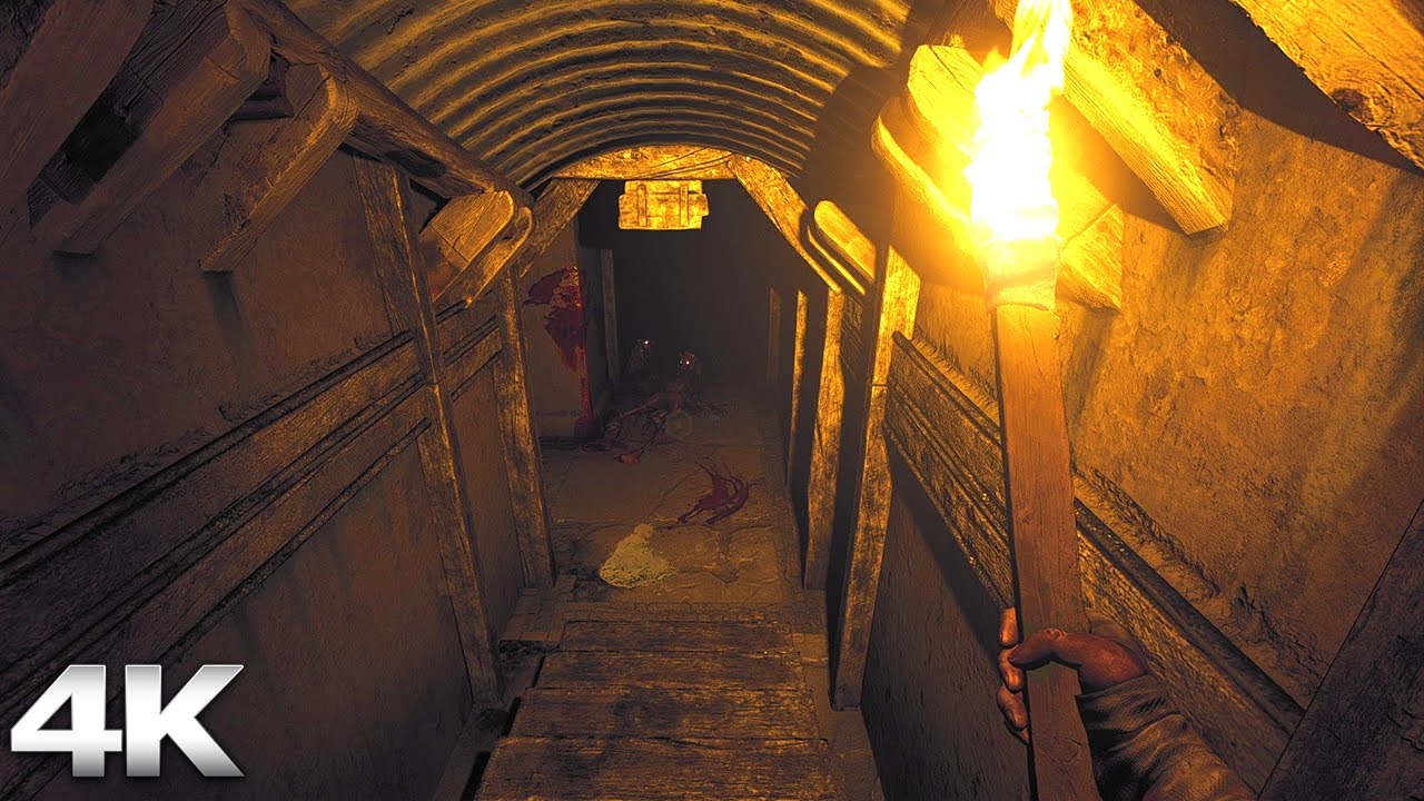 Amnesia The Bunker Final Boss And Ending 4K Ultra HD