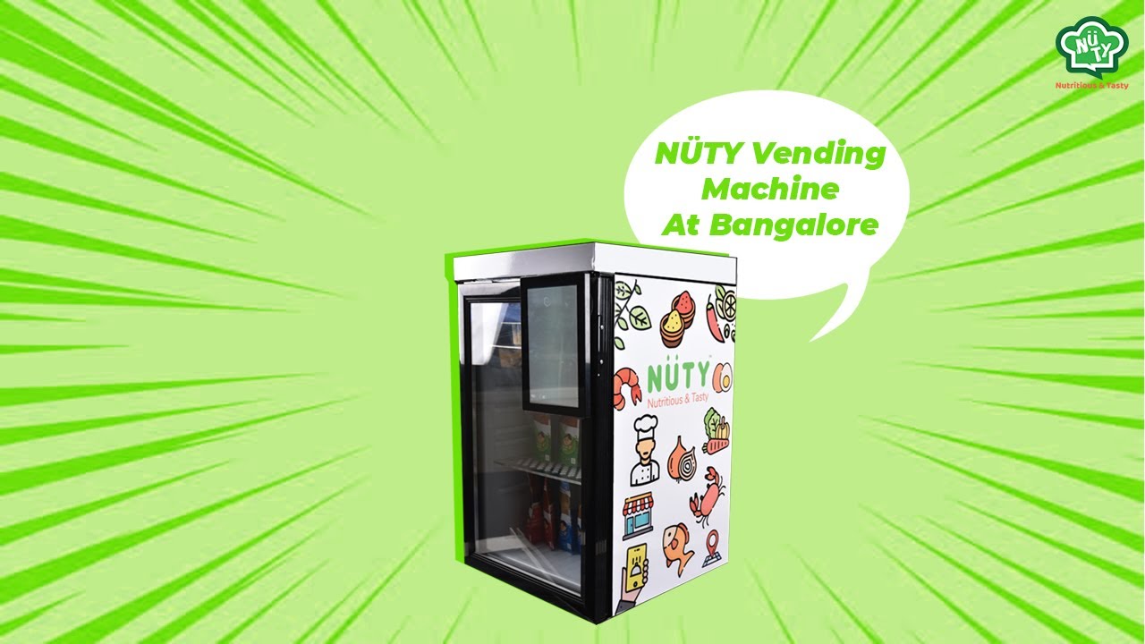 NüTY Vending Machine Bangalore YouTube