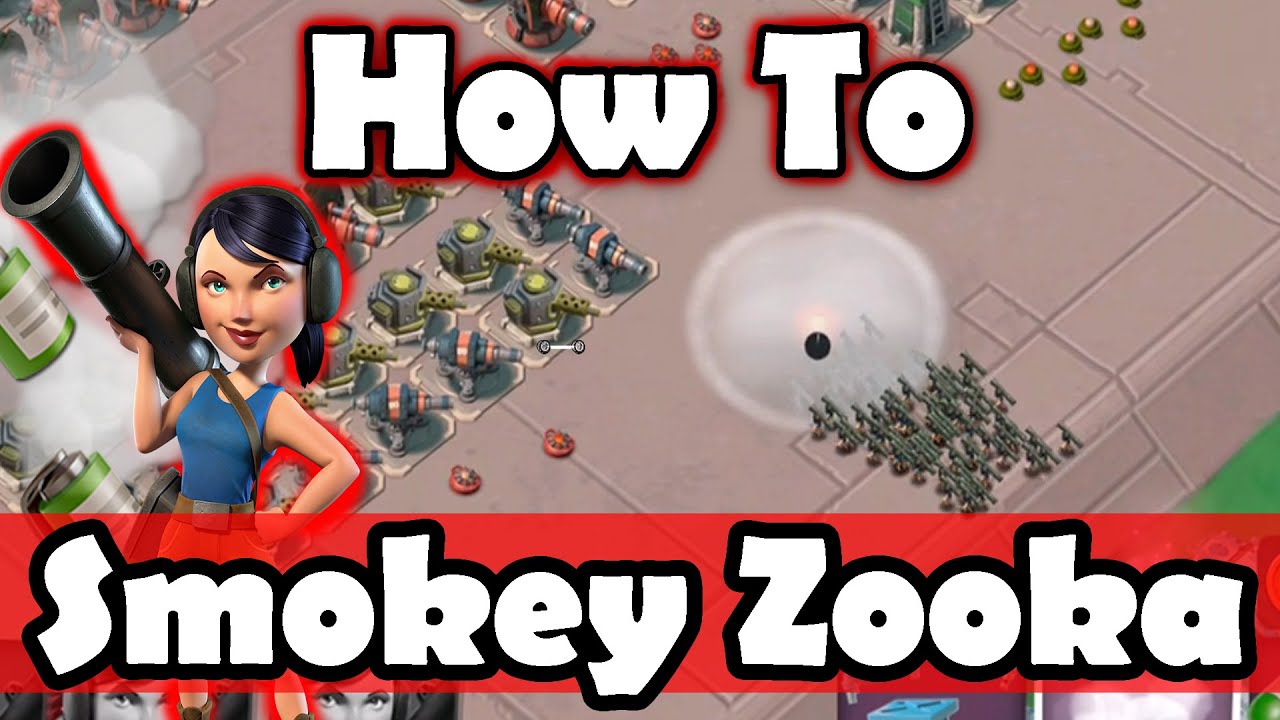 Smokey Zooka Guide! | How To PROPERLY Smokey Zooka | Boom Beach