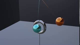 Satisfying Pendulum Animation V2 Blender 2.9 Random Animation