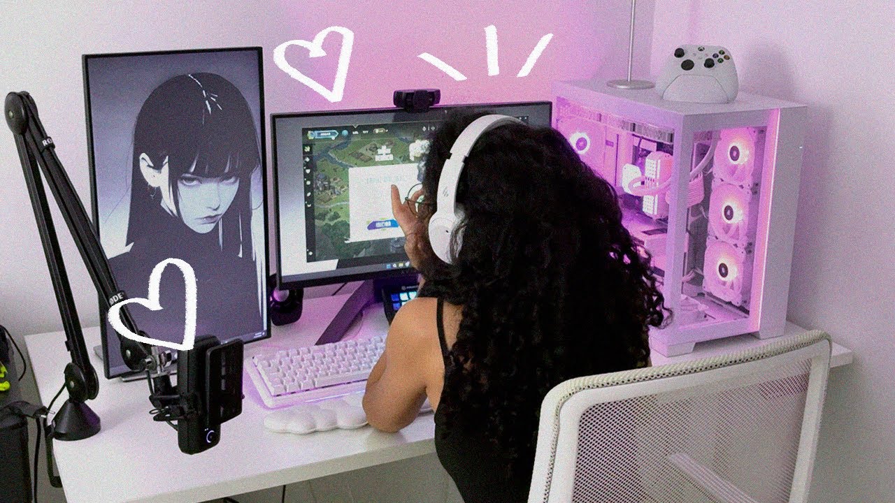 reset de ano novo: limpeza do setup + unboxing (mouse e headset)