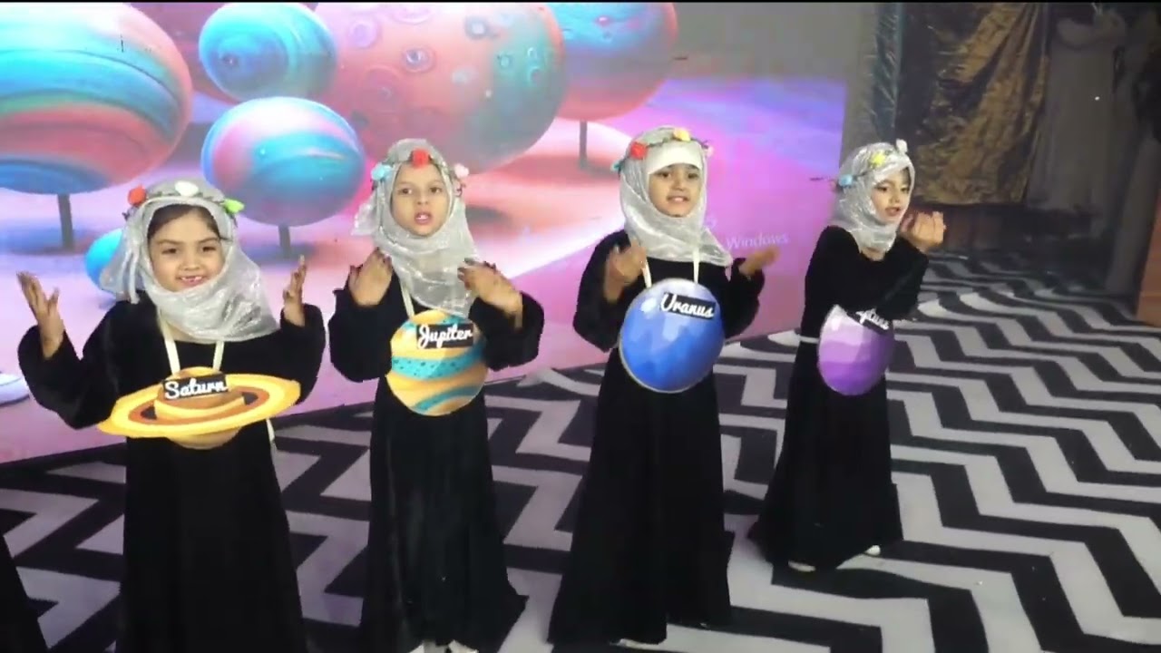 Allah Made The Stars | Kids Islamic Nasheed | Alfalah International School | Infotainment 2025-26