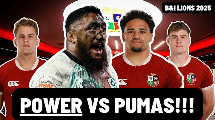PURE POWER vs PUMAS | B&I LIONS vs ARGENTINA